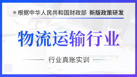 物流运输企业真账实训