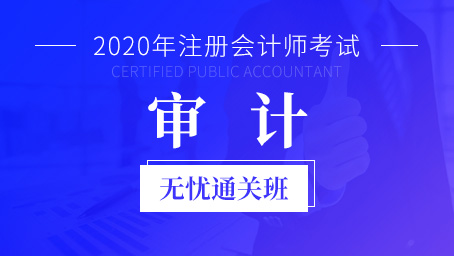 2020年注册会计师课程+题库-审计