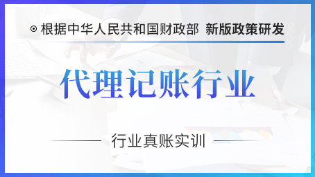 代理记账行业真账实操