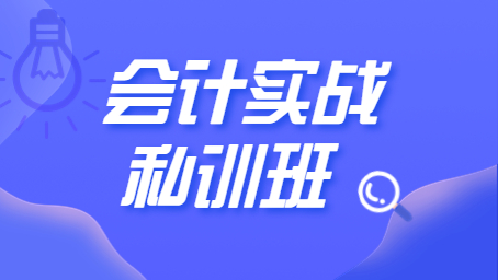 会计实战私训班
