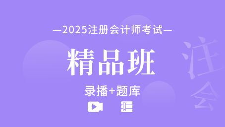 2024年注册会计师备考精品班（全六科）