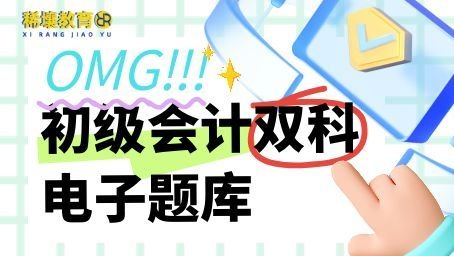 【新版】初级会计职称无纸化题库（全两科）